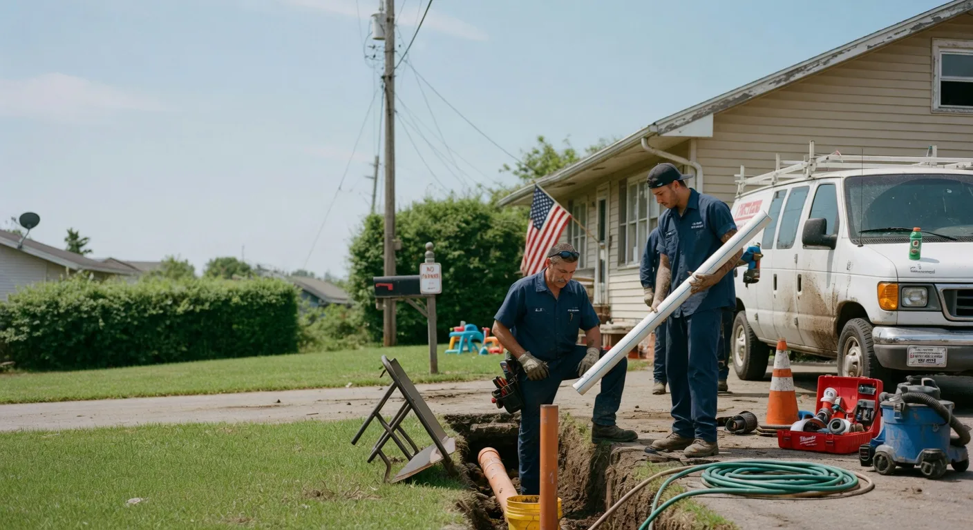 Sewer Line Inspection in London, OH